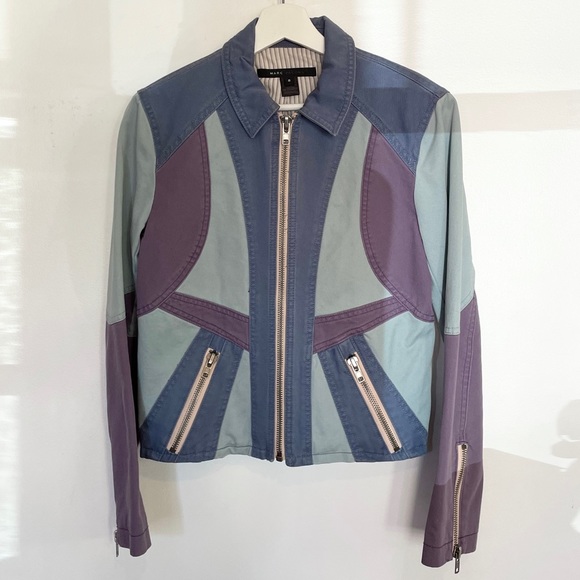 Marc Jacobs Rare Fitted Jacket with Zipper Details - Picture 2 of 4